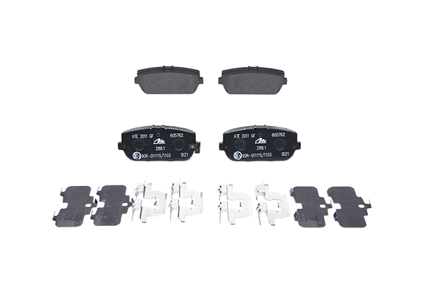 Número OEM N2Y3-26-48ZA - Juego de pastillas de freno 13.0460-5762.2 FIAT, MAZDA, MERCURY