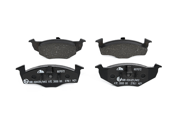 Número OEM 1H0 698 151 A - Juego de pastillas de freno 13.0460-7072.2 SEAT, AUDI, PEUGEOT, FORD, CITROËN
