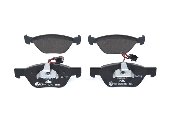 ATE 13.0460-7112.2 Brake pads ALFA ROMEO 166 (936) 2.4 JTD 140 hp Diesel 2001