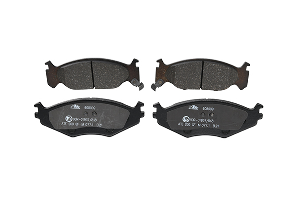 Kit pastiglie freni 13.0460-8009.2 ATE CHRYSLER Voyager II (ES) 3.3 i AWD 1991 163 CV