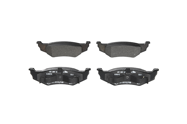 Bremseklosser 13.0460-8010.2 ATE CHRYSLER Stratus Sedan (JA) 2.5 LX V6 1998 163 hk