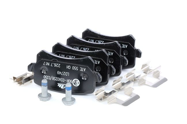Klocki hamulcowe 13.0470-2749.2 ATE AUDI A6 C6 Sedan (4F2) 2.4 2007 177 KM