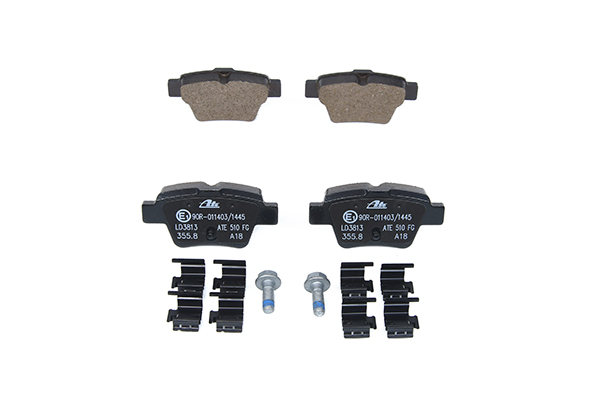 Klocki hamulcowe 13.0470-3813.2 ATE PEUGEOT 207 Hatchback 1.6 16V 2008 106 KM