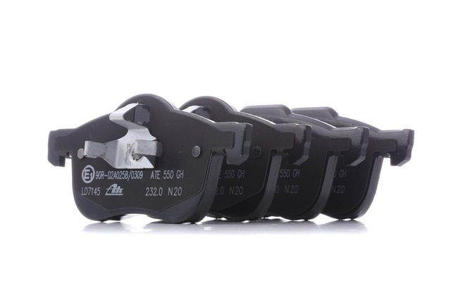 ATE | Juego de pastillas de freno no preparado para indicador de desgaste, excl. contacto de avisador de desgaste 13.0470-7145.2 VOLVO S80 I (TS, 184) 2006 baratos online