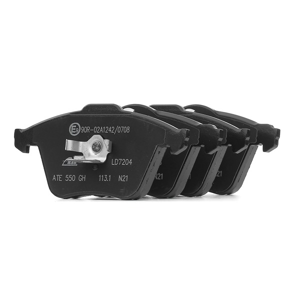 Número OEM B3Y F-33-23Z - Juego de pastillas de freno 13.0470-7204.2 FORD, VOLVO, MAZDA, CHEVROLET, CADILLAC