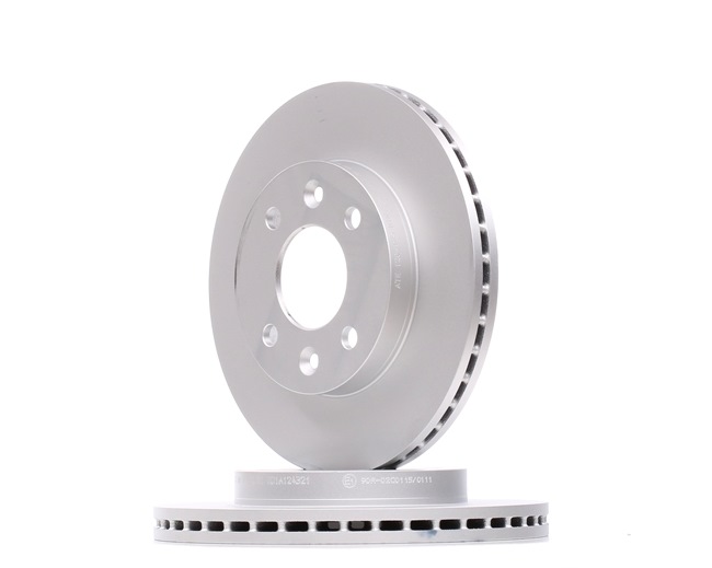 ATE 24.0120-0125.1 brake discs RENAULT Kangoo I Express (FC) 1.4 75hp 1998
