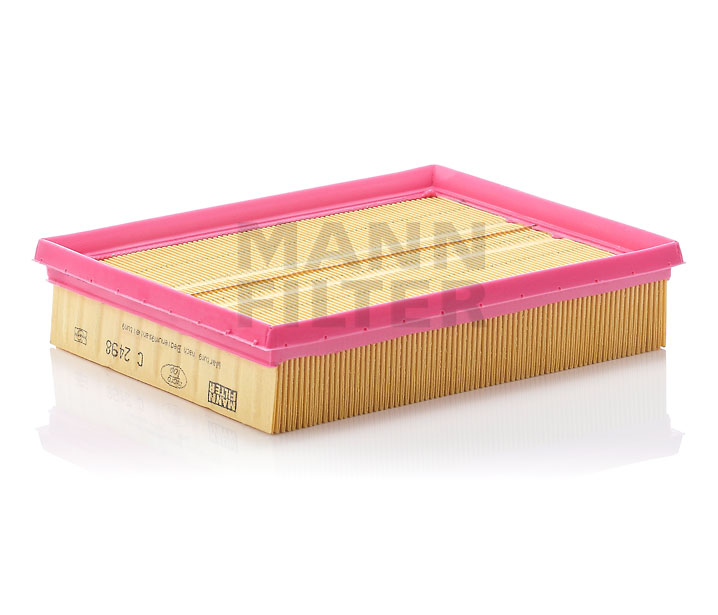 MANN-FILTER C 2498 air filter FIAT Multipla (186) 1.6 16V Blupower 95hp 2007