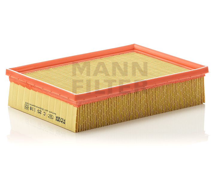 Luftfilter C 25 118 MANN-FILTER VAUXHALL Astra Mk2 CC (T85) 1.7 D 1990 57 HK