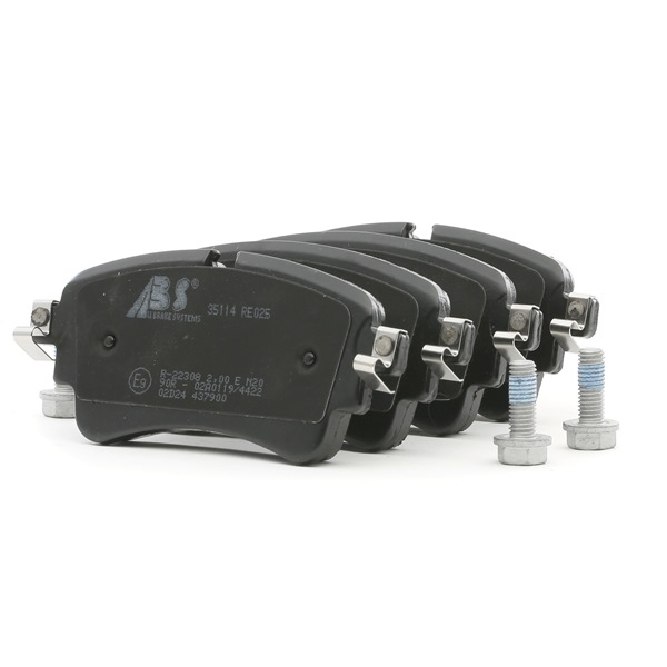 Kit pastiglie freni 35114 A.B.S. AUDI A4 B9 Sedan (8W2, 8WC) 2.0 TDI 2017 136 CV