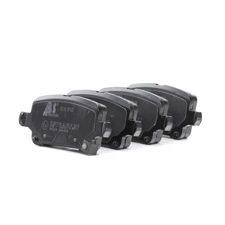 Número OEM 95 52 6568 - Juego de pastillas de freno 35124 OPEL, CHEVROLET, VAUXHALL, HOLDEN