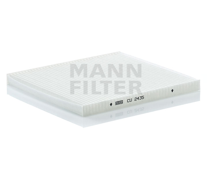 MANN-FILTER CU 2435 cabin filter RENAULT Clio II Hatchback (BB, CB) 1.0 (CB06, CB2R, BB06, BB2R) 71hp 2005