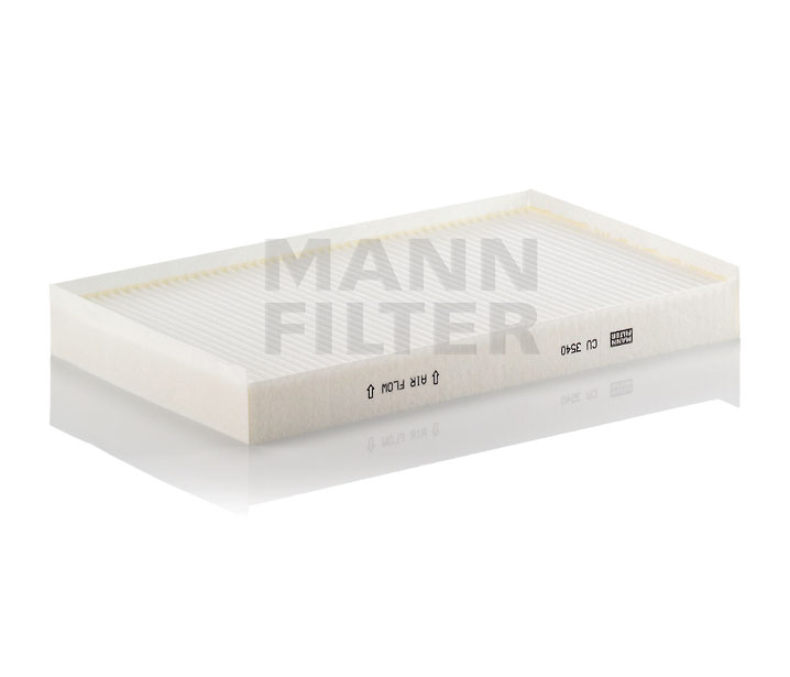Número OEM 639 835 02 47 - Filtro, ar do habitáculo CU 3540 MERCEDES-BENZ, JAGUAR