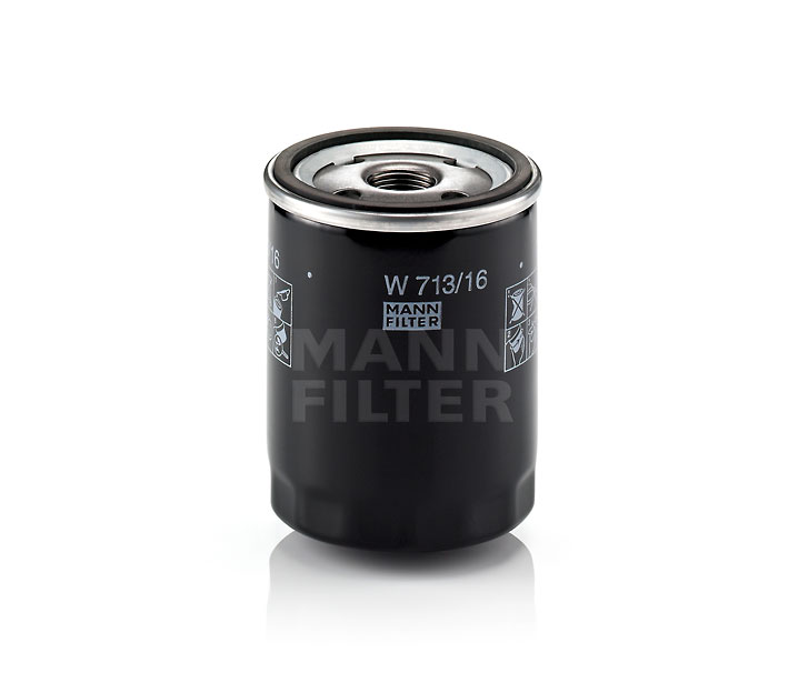 MANN-FILTER | Motorölfilter Anschraubfilter, mit einem Rücklaufsperrventil W 713/16 FIAT Barchetta (183) 2004 günstig online
