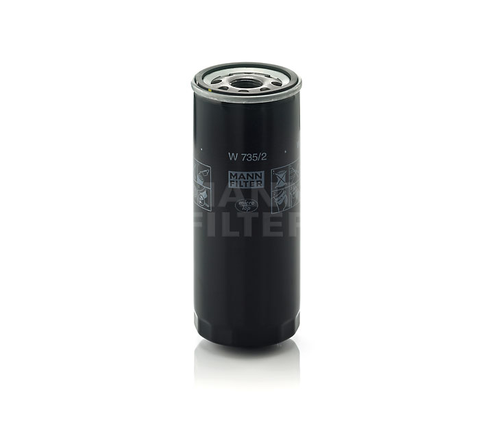 køb MANN-FILTER (W 735/2) Oliefilter