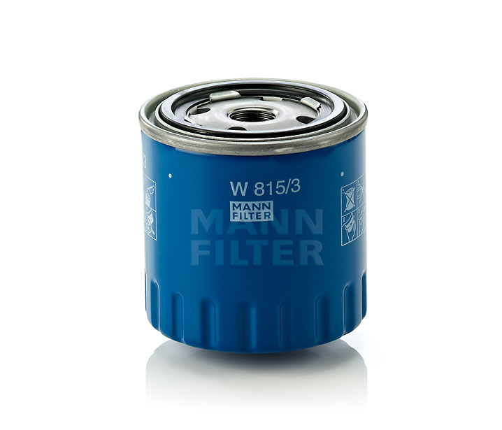 MANN-FILTER W 815/3 oil filter PEUGEOT 205 II Hatchback 1.4 72hp 1988