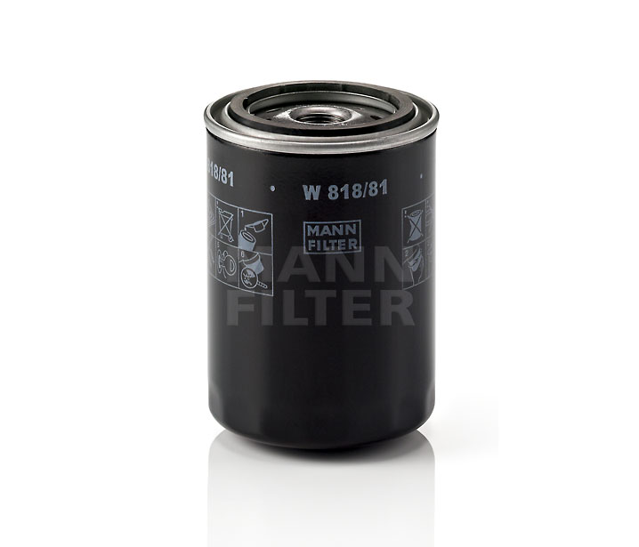 Filtrene Corolla E30: Oljefilter MANN-FILTER W 818/81