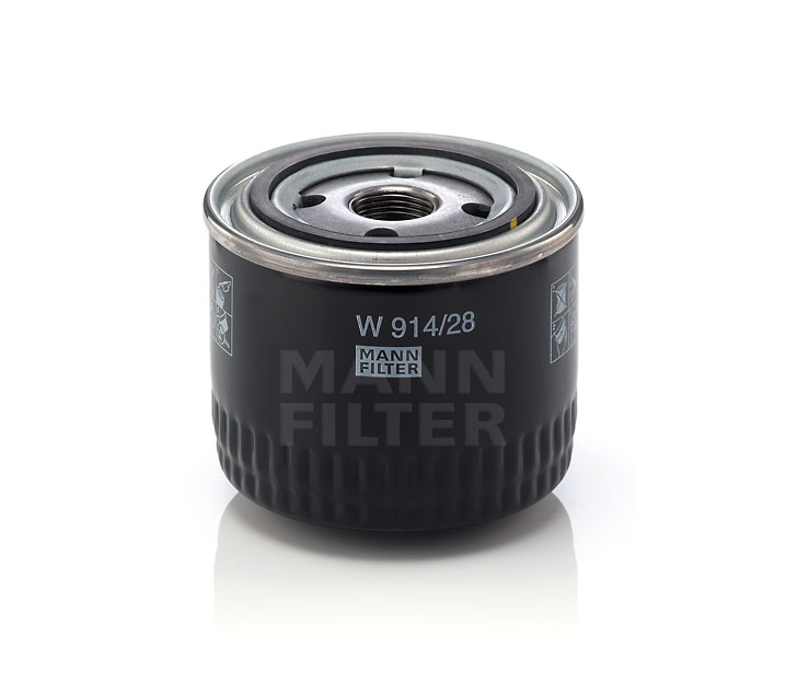 MANN-FILTER | Motorölfilter Anschraubfilter, mit einem Rücklaufsperrventil W 914/28 FIAT Ducato III Pritsche / Fahrgestell (250, 290) 2013 günstig online