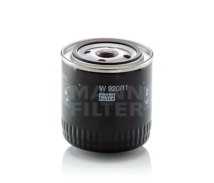 Filtro de óleo W 920/11 MANN-FILTER ROVER Montego Carrinha 2.0 Turbo-D 1993 82 cv
