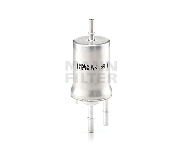 MANN-FILTER | Brændstoffilter Ledningsfilter, med integreret trykregulator WK 69 AUDI A3 Sportback (8PA) 2012 billig online