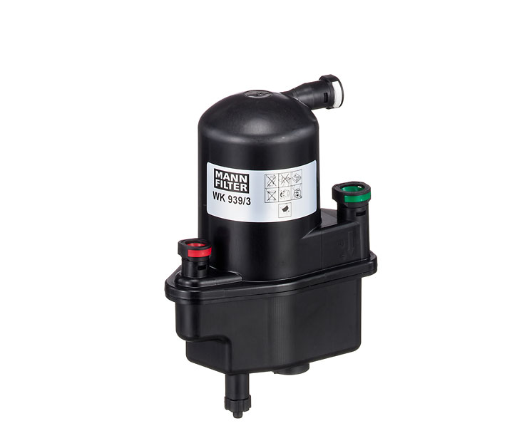 Drivstoffilter WK 939/3 MANN-FILTER RENAULT Modus / Grand Modus (F, JP) 1.5 dCi 2016 82 hk