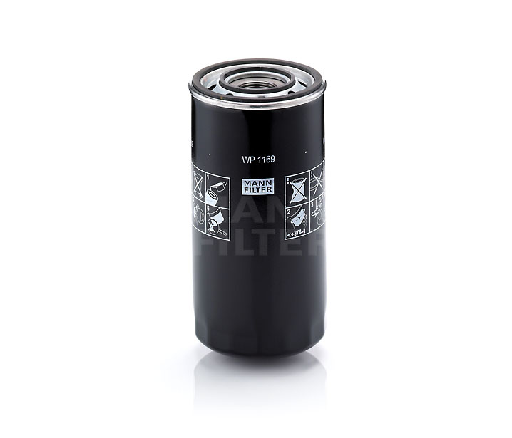 Öljynsuodatin MANN-FILTER WP 1169 IVECO TurboCity 480 / 580 1994 osta